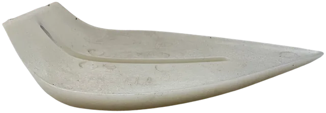 Plateau in EVA da circa 10 mm, modello 706, allungato e appena curvo, visto di tre quarti