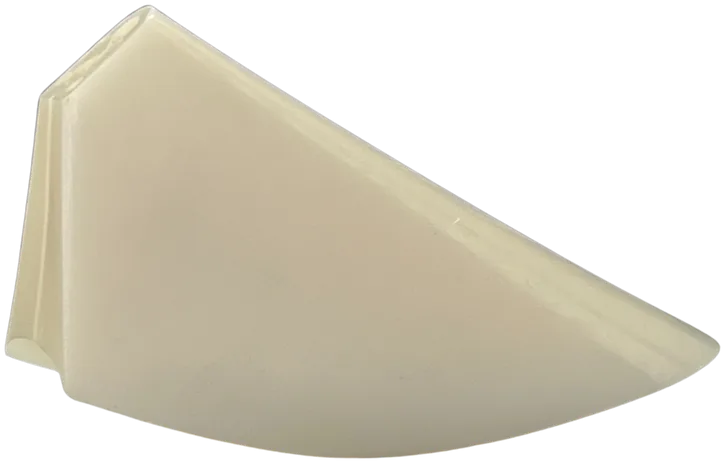 ABS wedge heel, about 100 mm, model 794, broad, tapered, side view